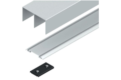 Base Floor set rails 3m blanc 